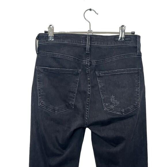 Citizens of Humanity Rocket Skinny Jeans Women’s Size 25 Faded Black Stretch - Picture 4 of 12